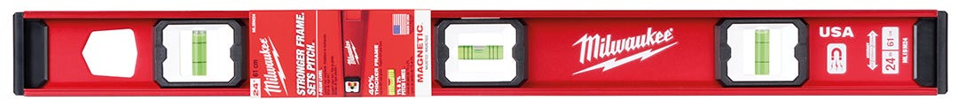 24 in. Magnetic I-Beam Level