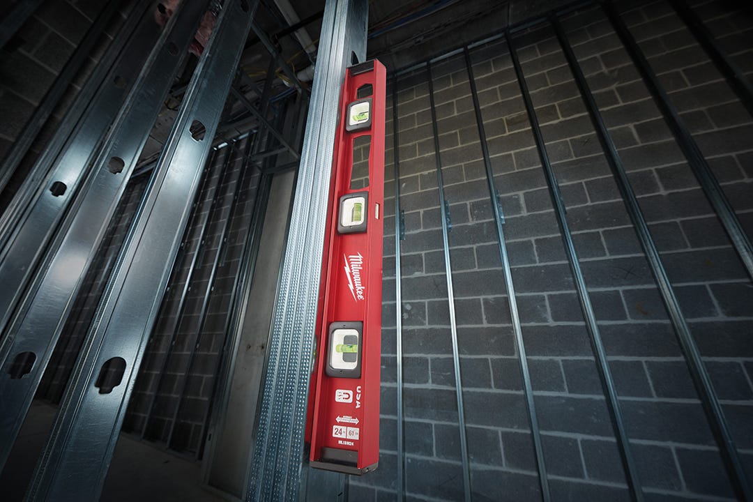 24 in. Magnetic I-Beam Level