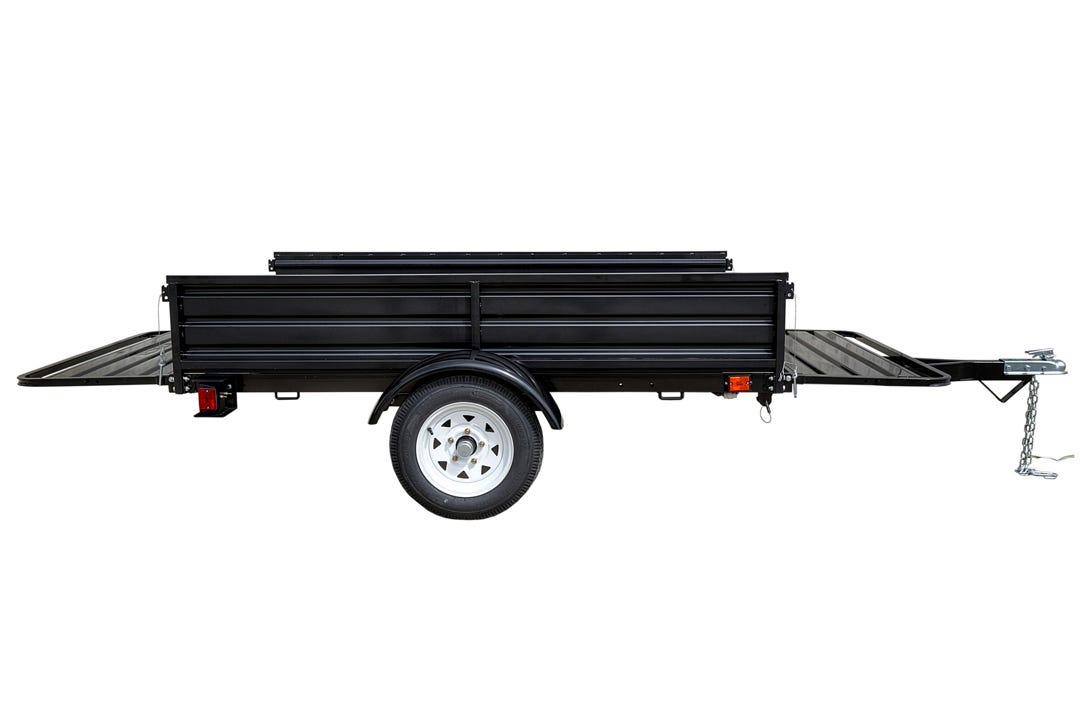 Multi-Utility Trailer, 4.5 ft. x 7.5 ft., Black