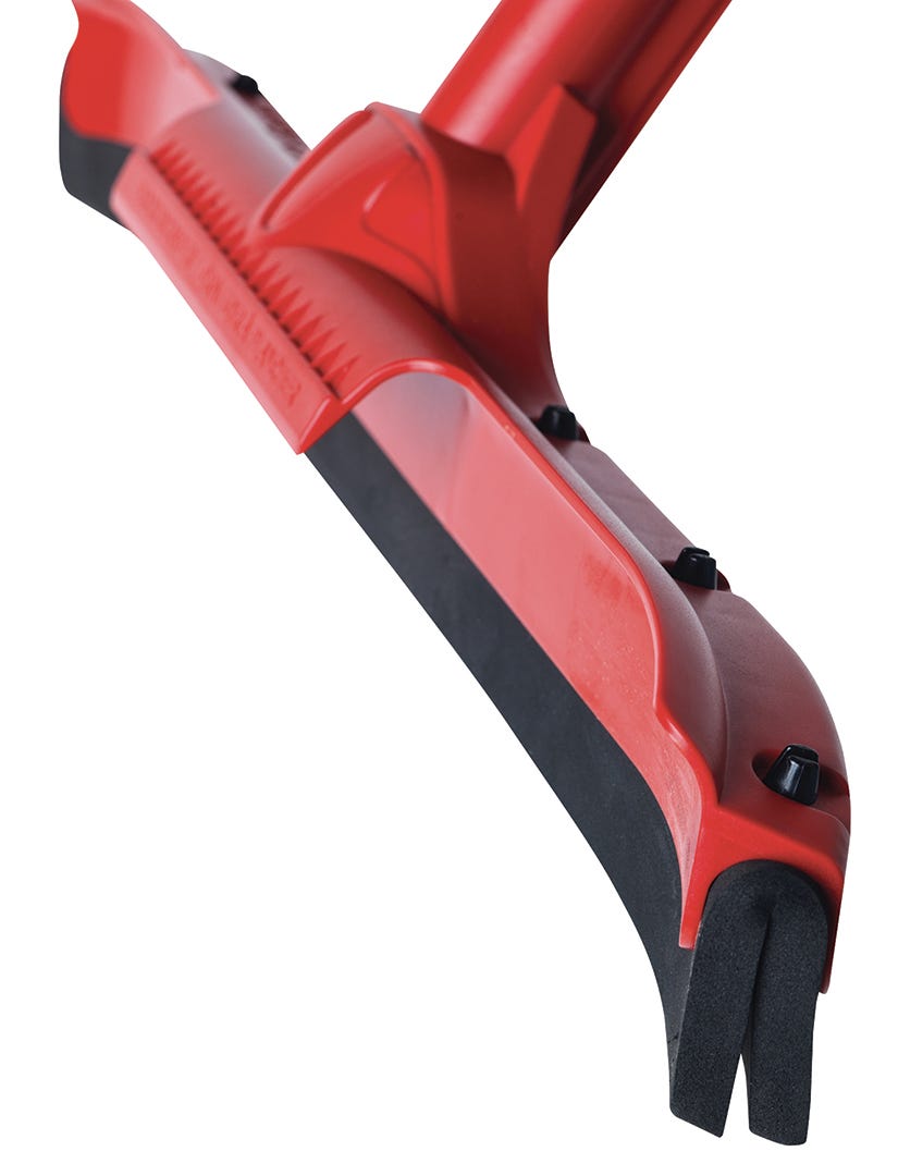 Curved Plastic Scraper, 22 in.