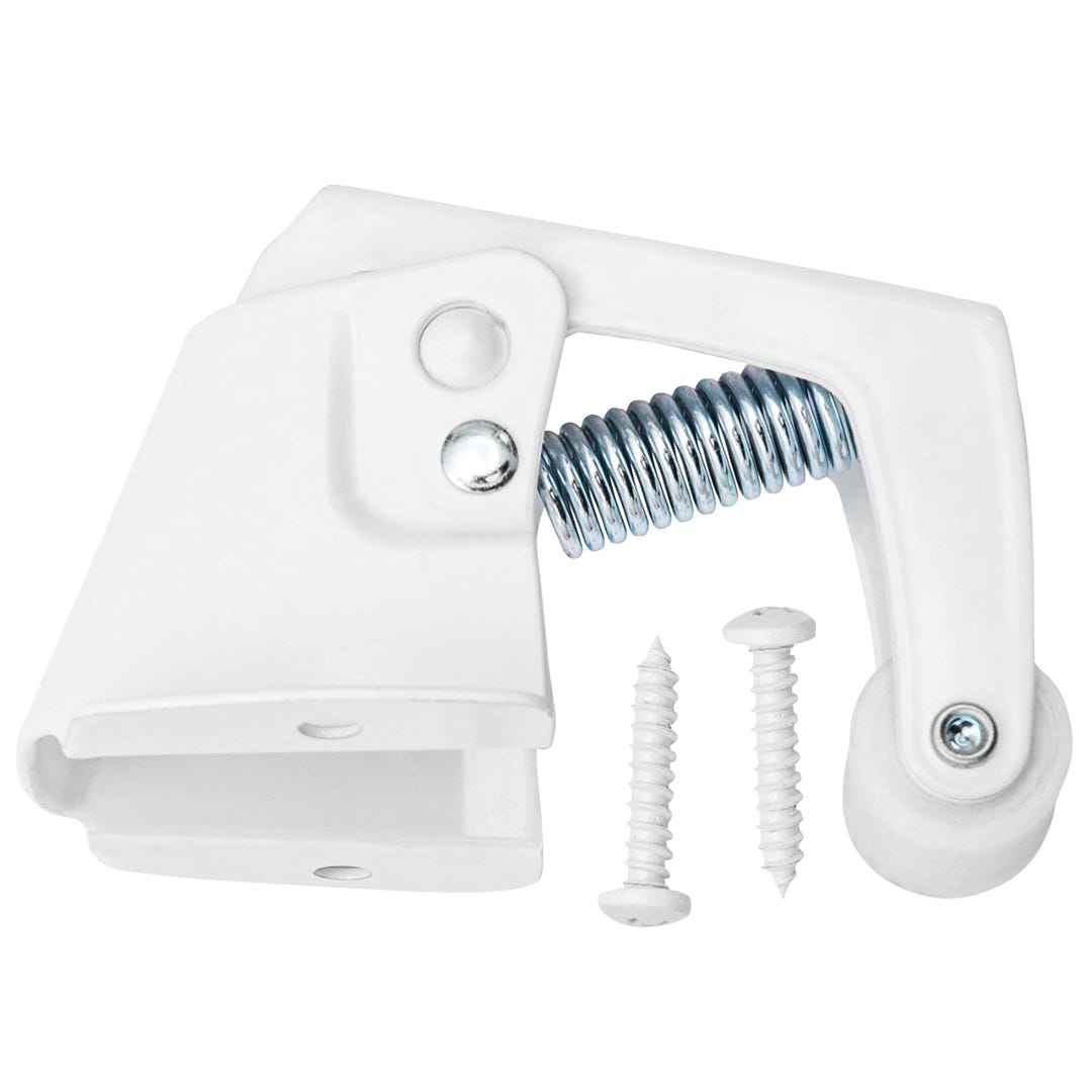 Latch for Screen Door, White