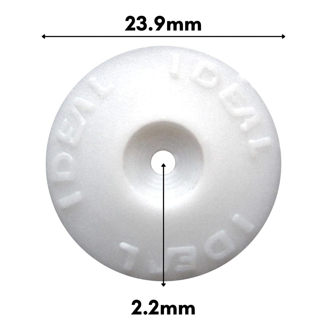 Plastic Cap Washers, 500/Pack