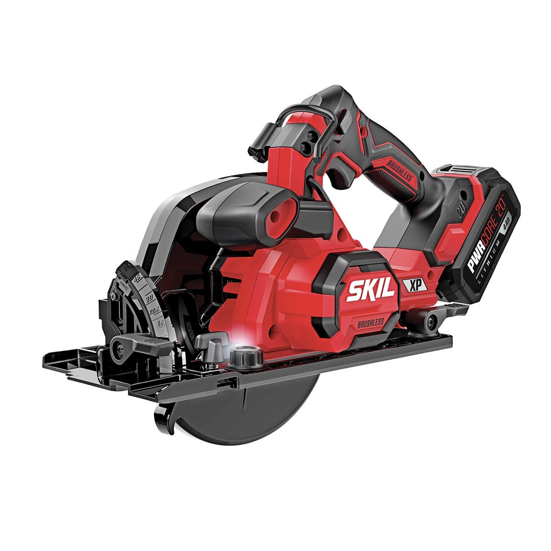 SKIL 20V Circular Saw Kit, Brushless, with Battery and Charger, 7-1/4 in.
