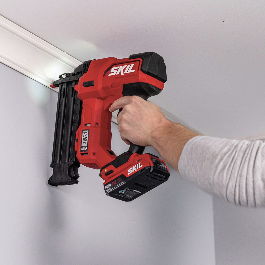 SKILL 20 V Brad Nailer, 18 gauge