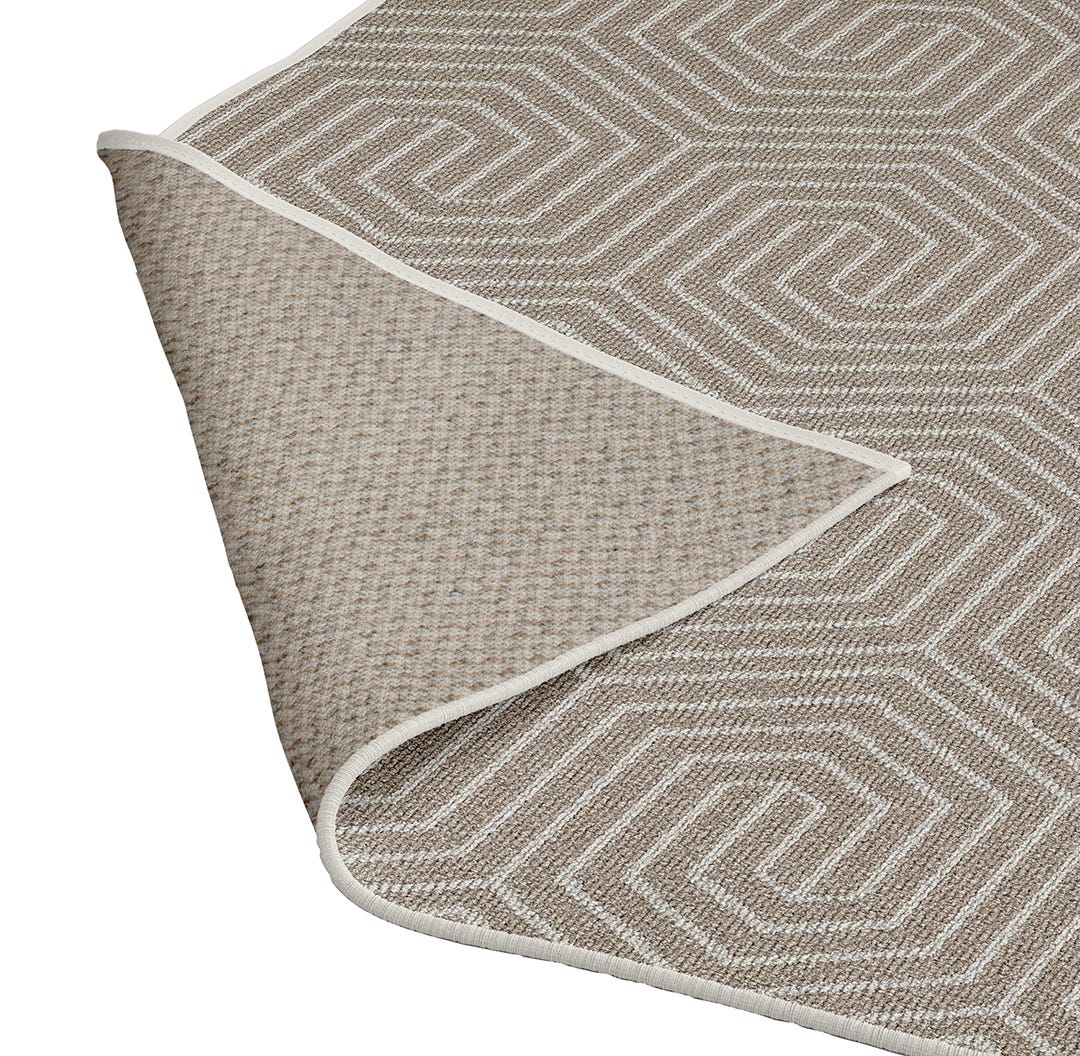 HEX Carpet, 36 in. x 48 in., Beige Shore