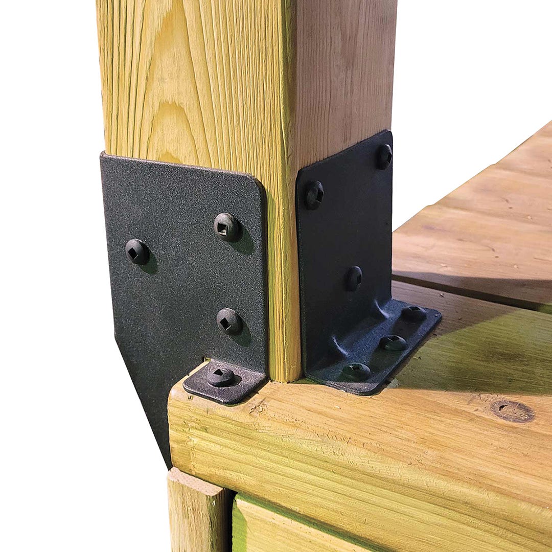 OUTABOUNDZ Side Post Bracket, Black