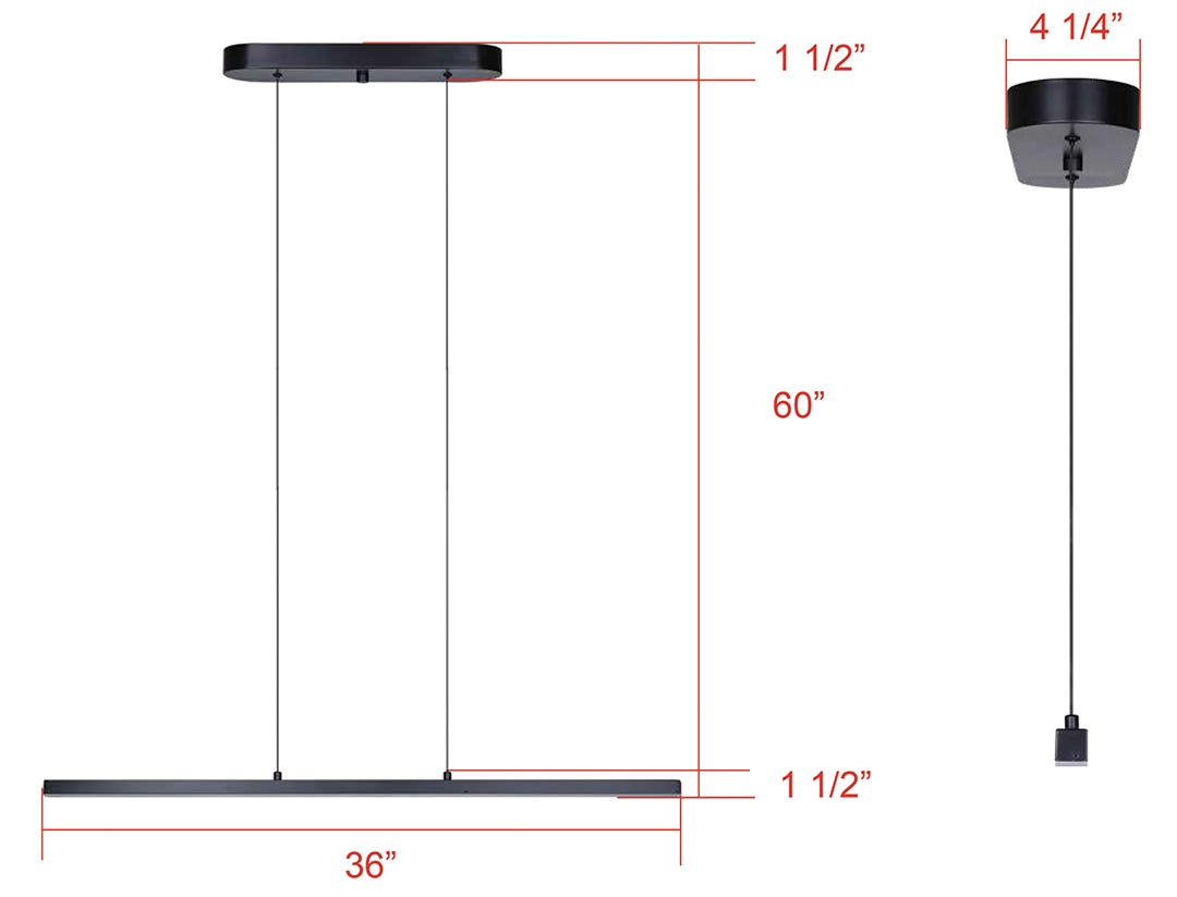 IXIA LED Chandelier
