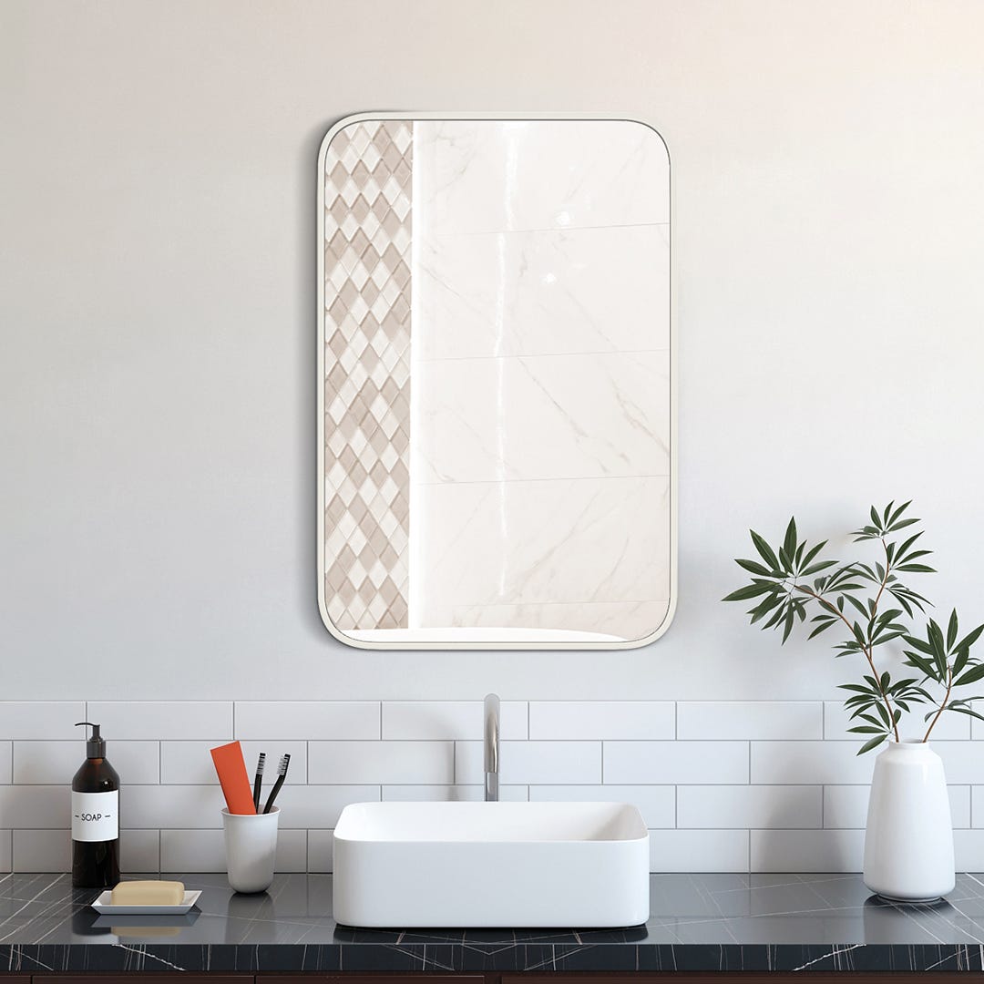 FARA Mirror, black, 24 in. x 36 in.