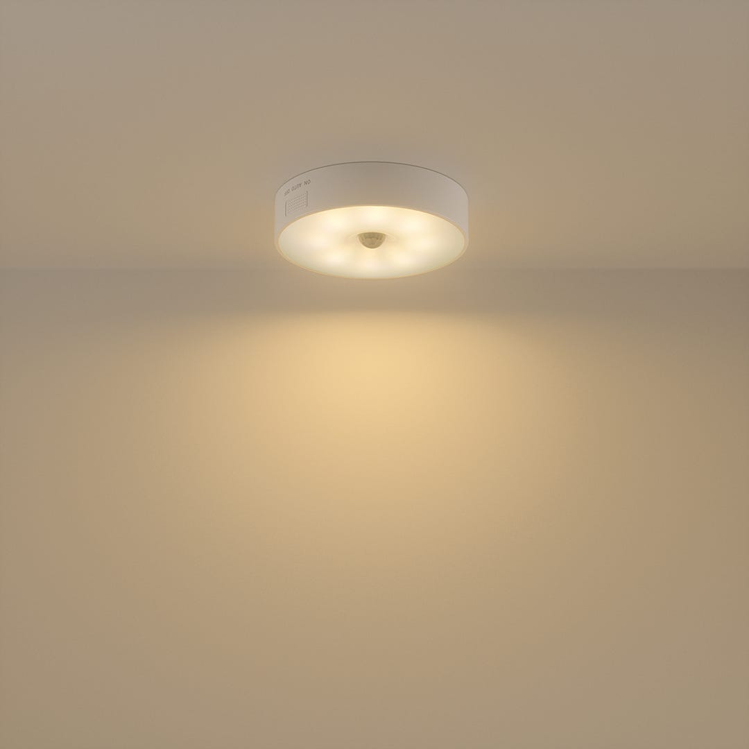 Rechargeable LED Puck Lights, 3/Pack