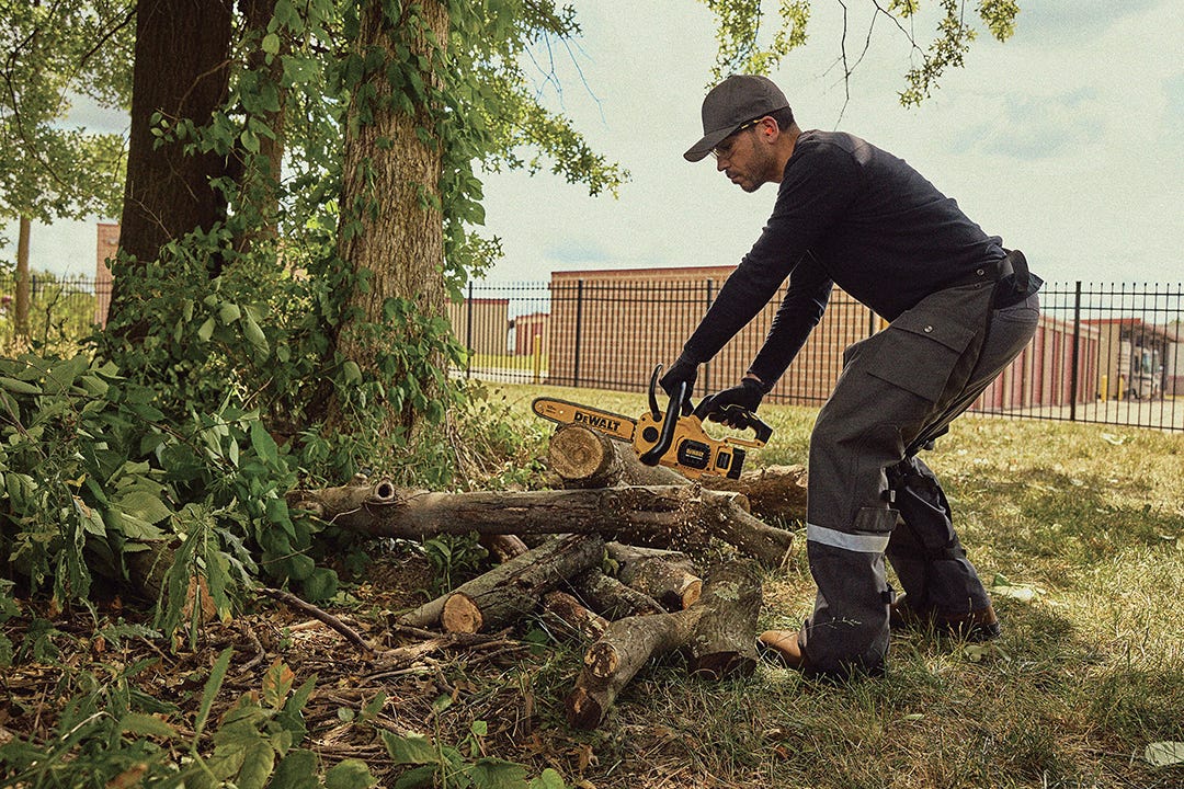 DEWALT Cordless Compact Chainsaw, 20 V MAX, 12 in. (Tool Only)