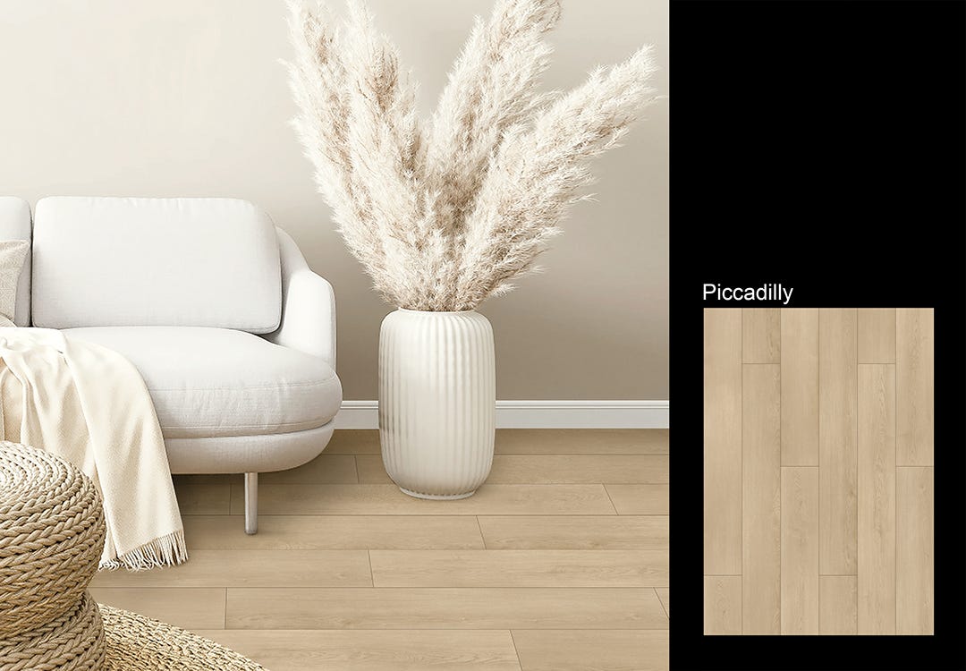 BOULEVARD Laminated Flooring, 12.3 mm, AC3, Piccadilly