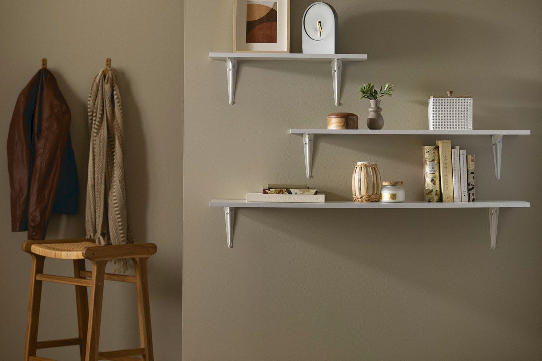 Shelf, White Finished, 12 in. x 36 in.