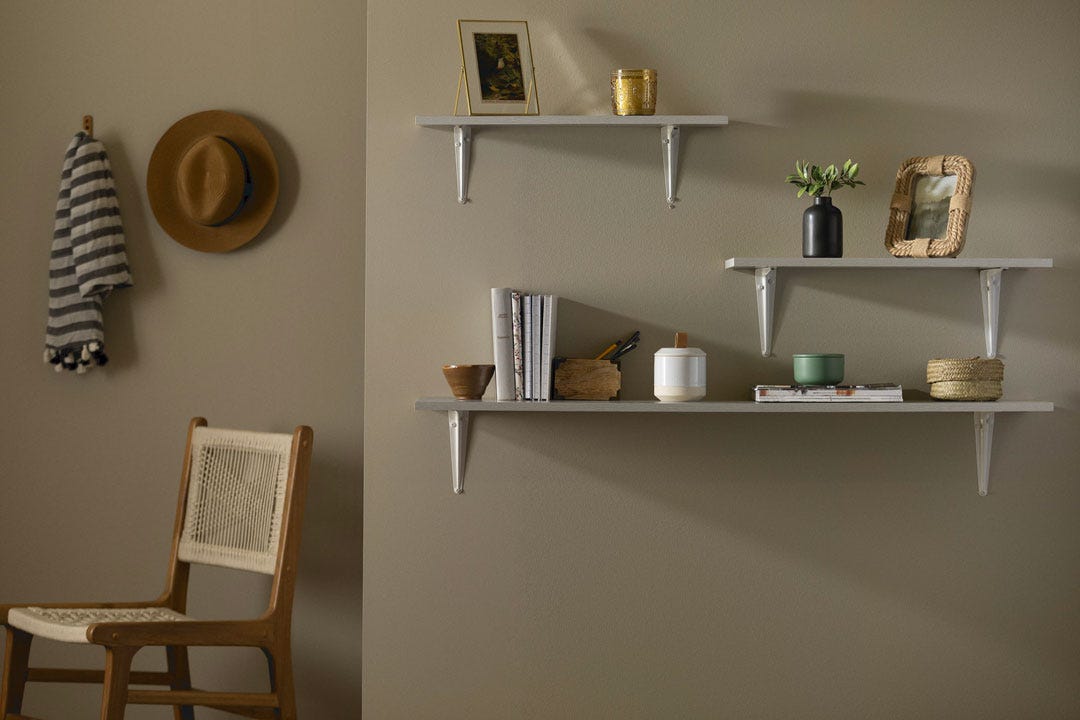 Shelf, Winter Oak Finished, 8 in. x 24 in.