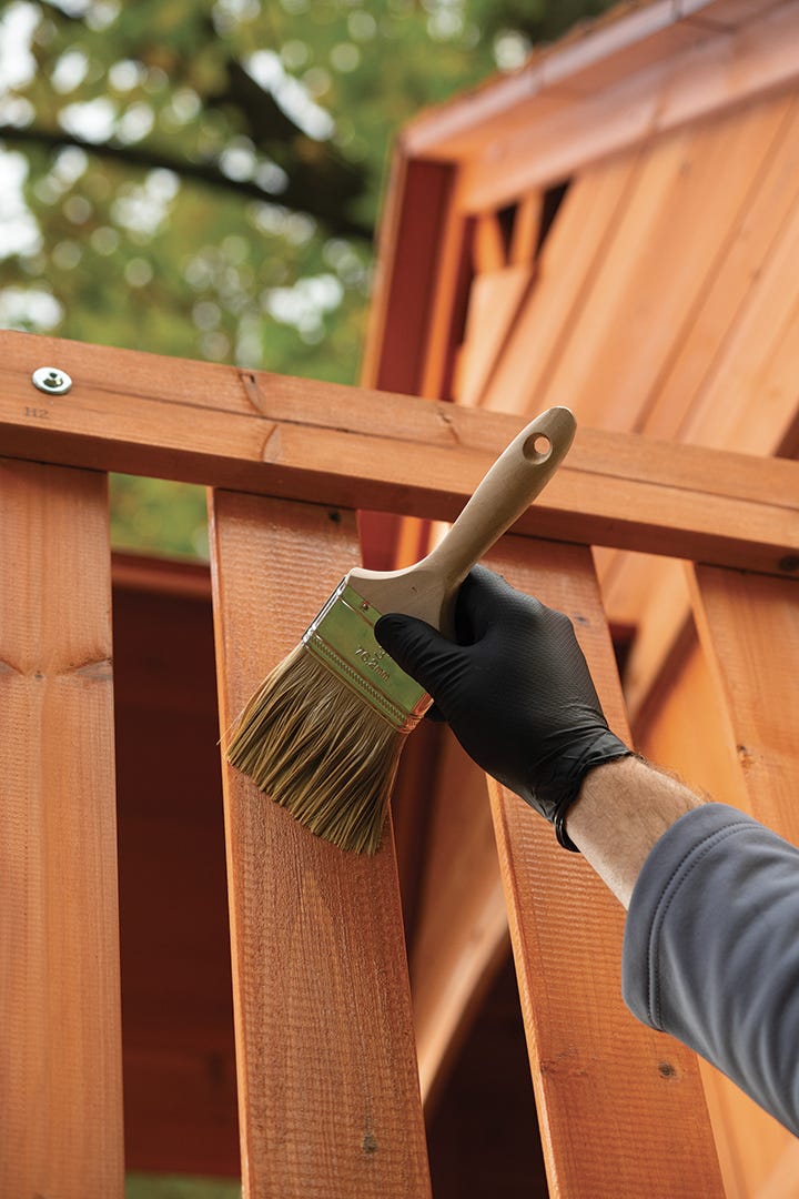 SICO Stain and Sealer, Semi-Transparent Exterior Wood Finish, Natural
