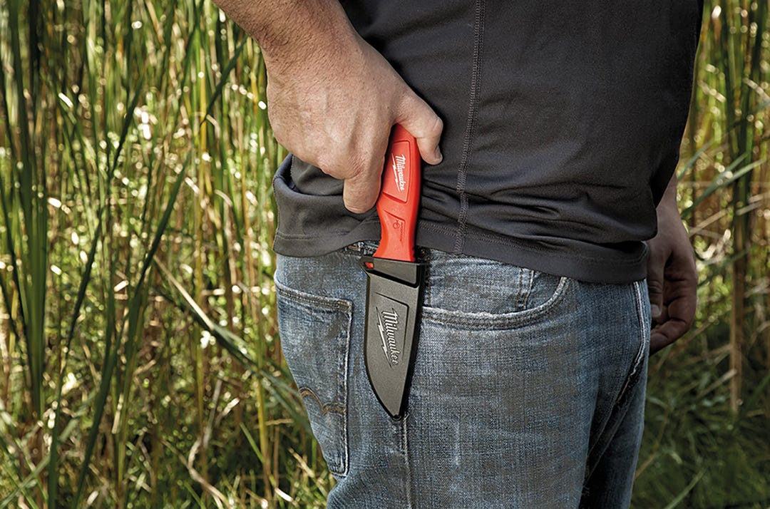 Fixed Blade Knife, 4 in.