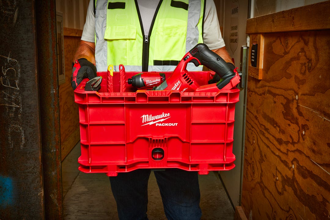 MILWAUKEE PACKOUT Open Storage Crate