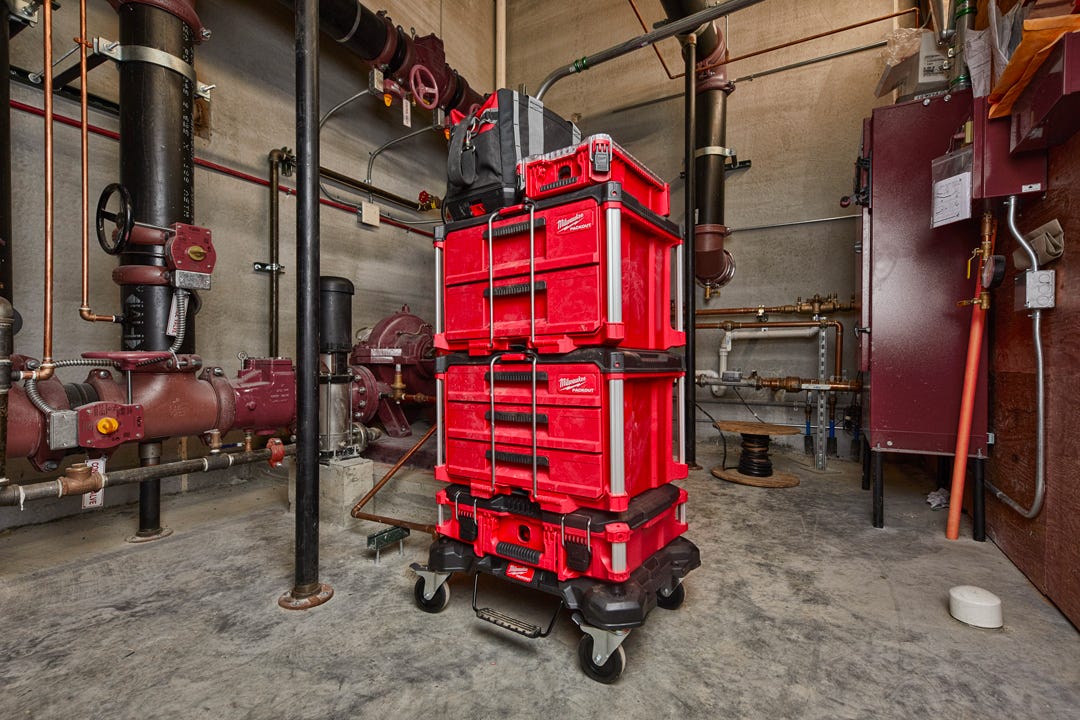 MILWAUKEE PACKOUT Toolbox, 2 Drawers