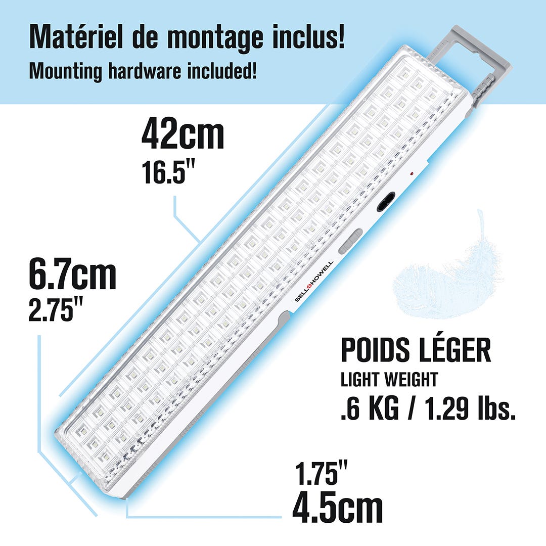 BELL+HOWELL Light Bar, 720 Lumens