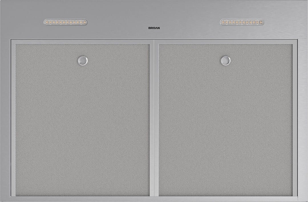 GLACIER Kitchen Hood, 350 MAX CFM, 1.5 Sones, Stainless Steel