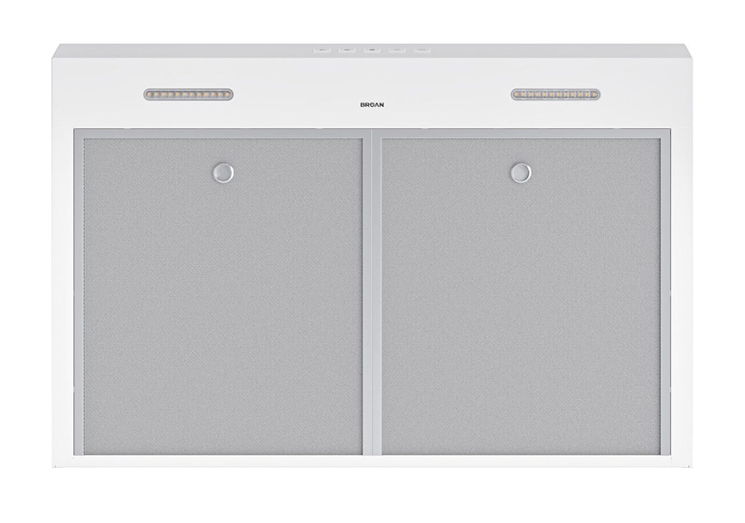 MANTRA Kitchen Hood, 350 MAX CFM, 1.5 Sones, White