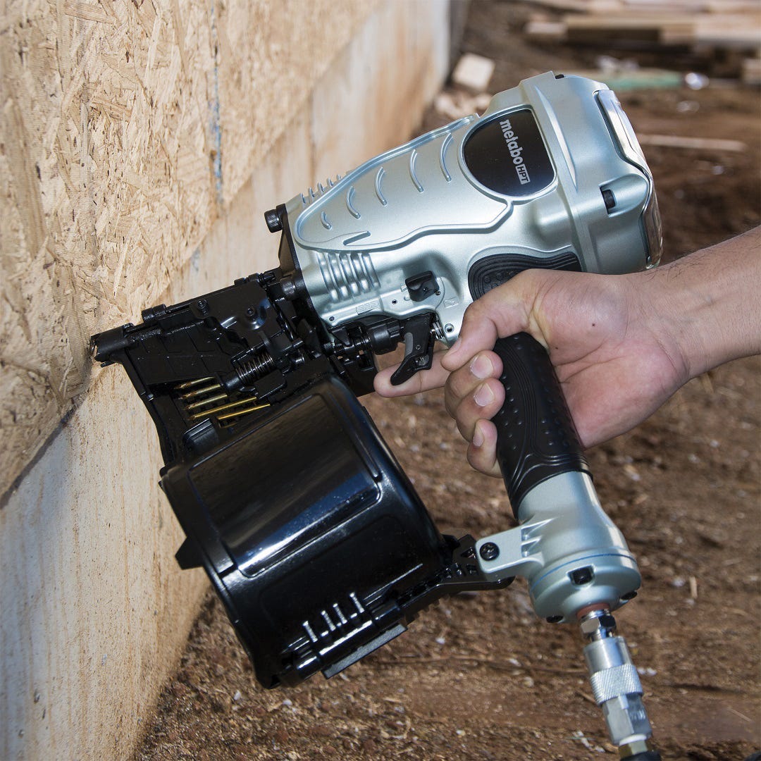 Framing Nailer, Coil Nails, 2 To 3 1/2"