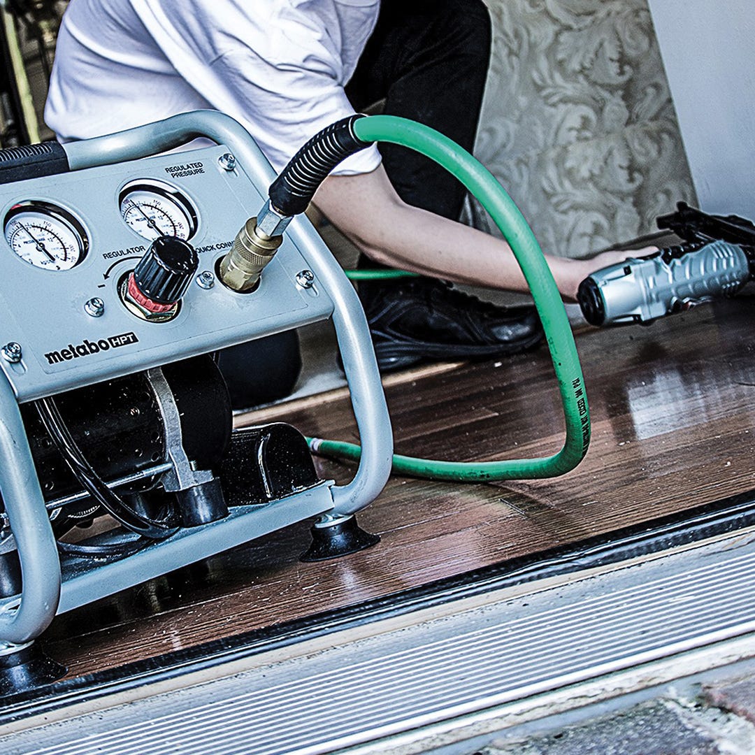Mini Compressor, 0.5 HP, 1 Gallon, Oil-Free, 59 Db(A)