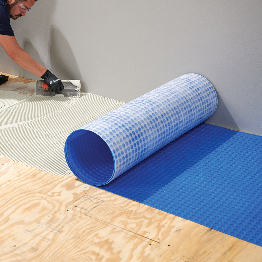 MAPEGUARD UM35 Underlayment, 1 m x 5 m, 54 sq.ft.
