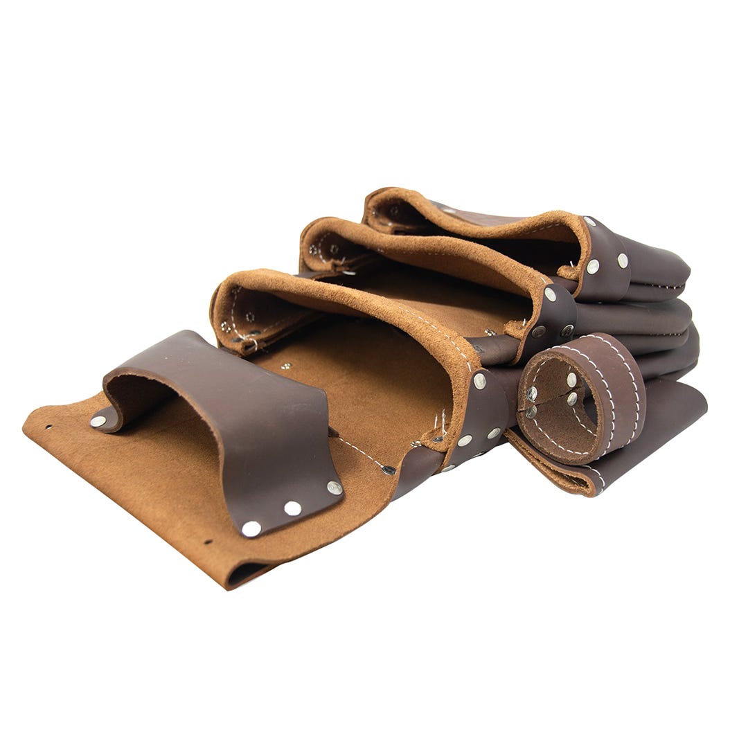 TASK Master Carpenter's Tool Bag with Tape Measure Holder and 6 pockets