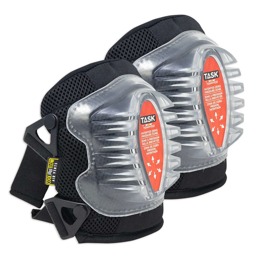 TASK Gel Knee Pads for Rough Terrain