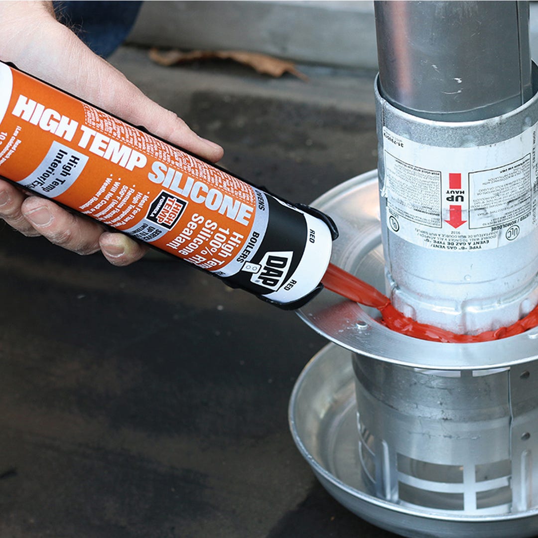 RTV Sealant, High temperature, 300 ml, Red