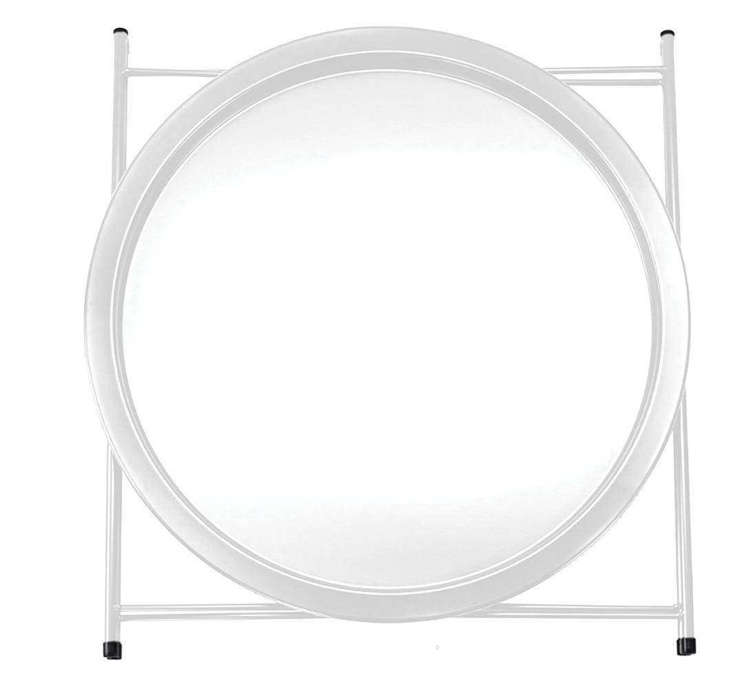 Small Folding Coffee Table, white