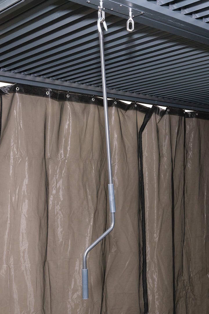 BORA Pergola with mosquito net, 10 ft x 12 ft.
