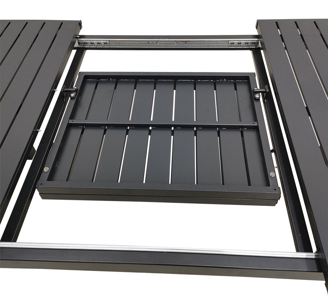 CANYON Table, 63 in. x 29.5 in. x 35.4 in., Black