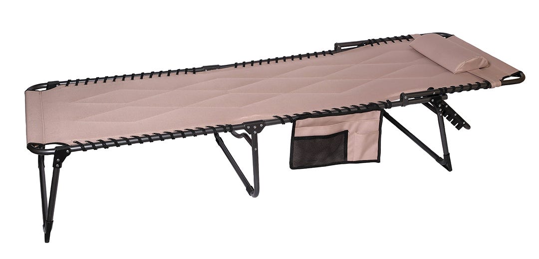 CORA Folding Lounge Chair, Beige
