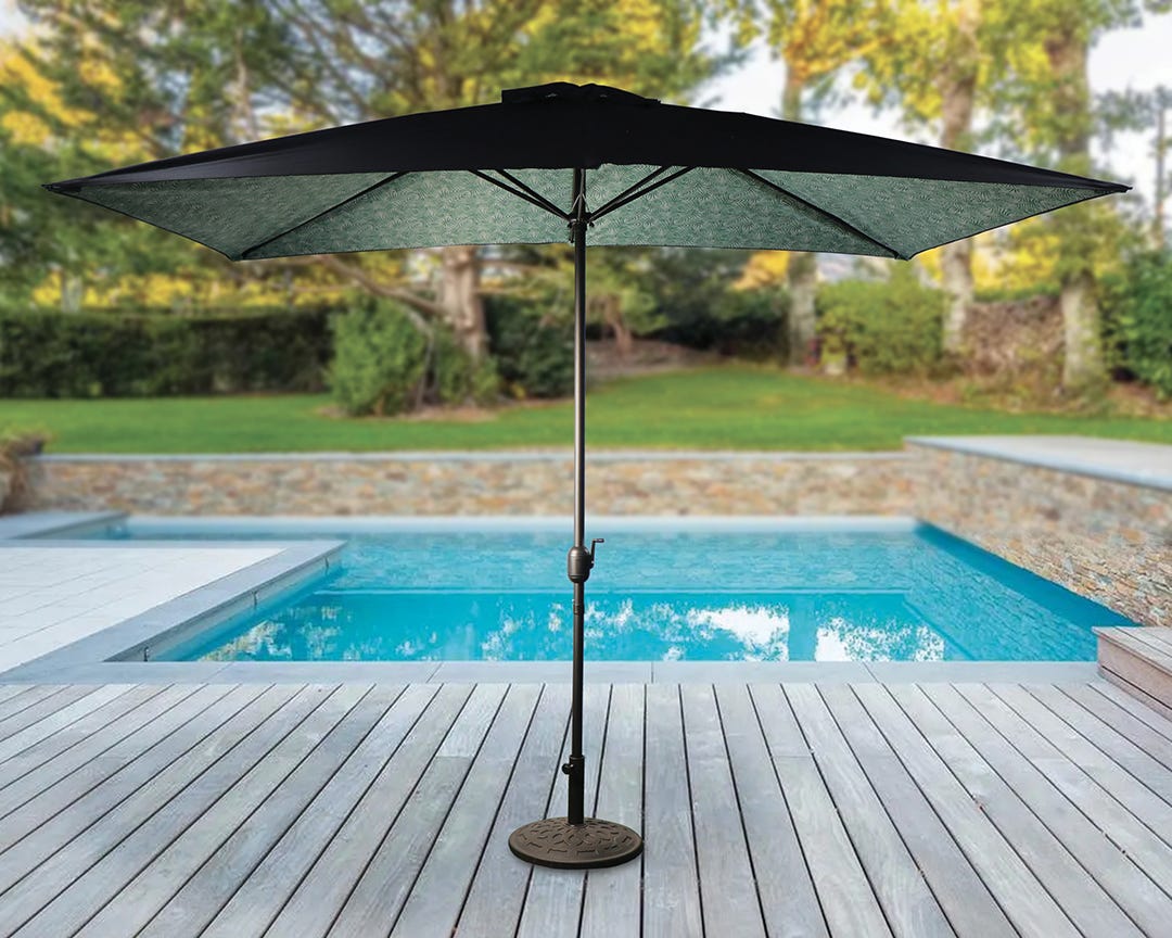 ATLANTA Umbrella, 6.6 ft. x 10 ft., assorted