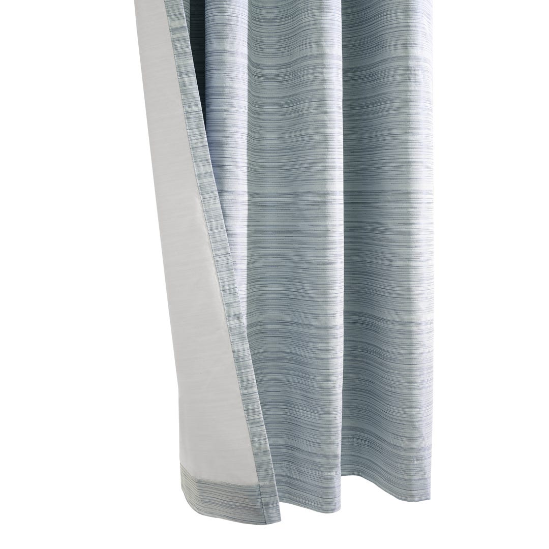 SOLSTICE 100% Blackout Grommet Curtain, Navy, 95 in.