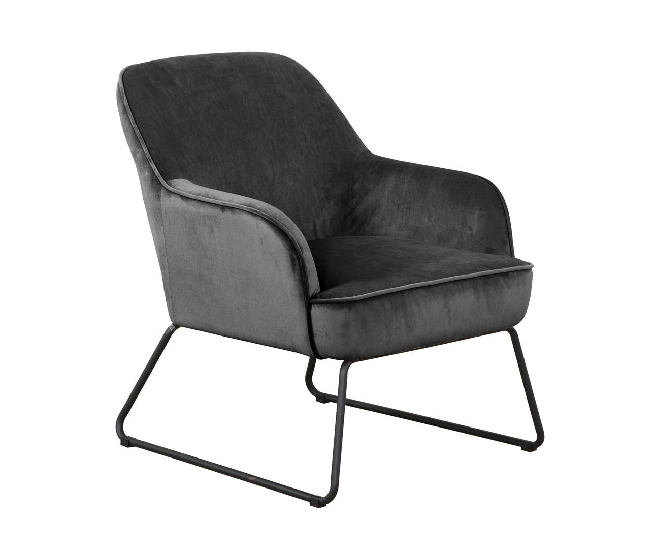 SCILLE Occasional Chair, black