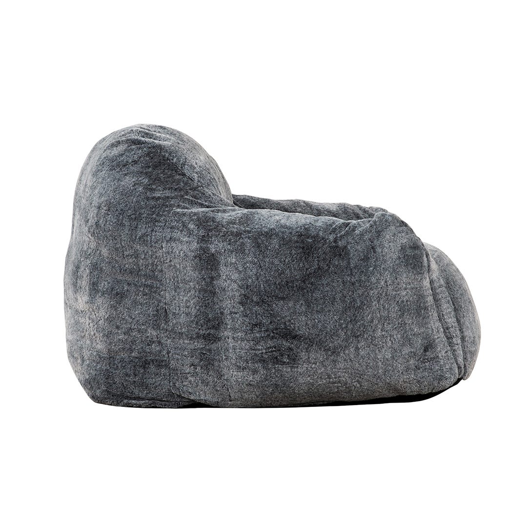 SEALY TORE Bean Bag Chair, Steel Blue