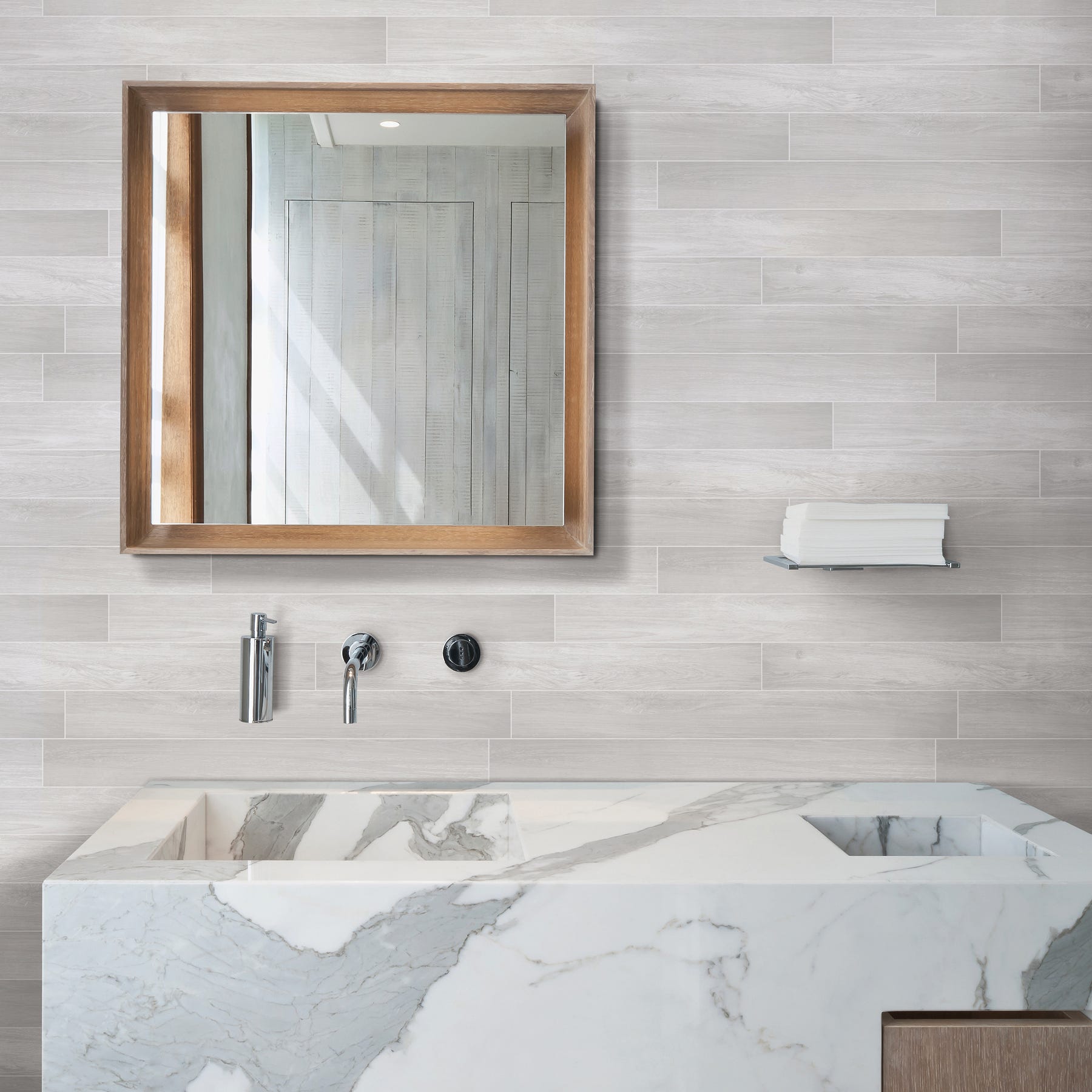 Tile Peel & Stick Backsplash, TIMBER