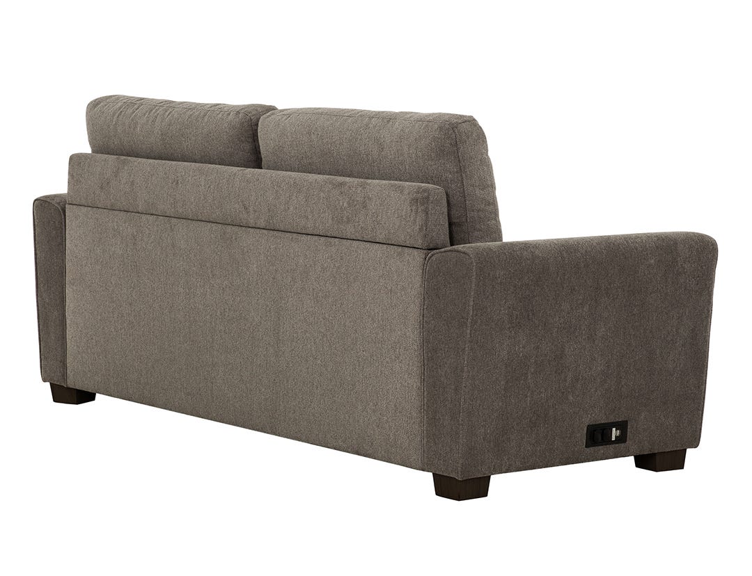 LUKAS Sofa Bed, Queen Mattress, Ash