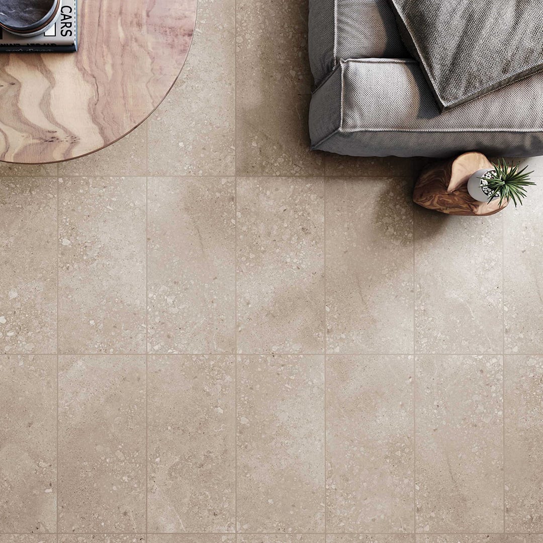 PORTLAND Porcelain Tile, 11.8 in. x 23.6 in., Matte Cappuccino