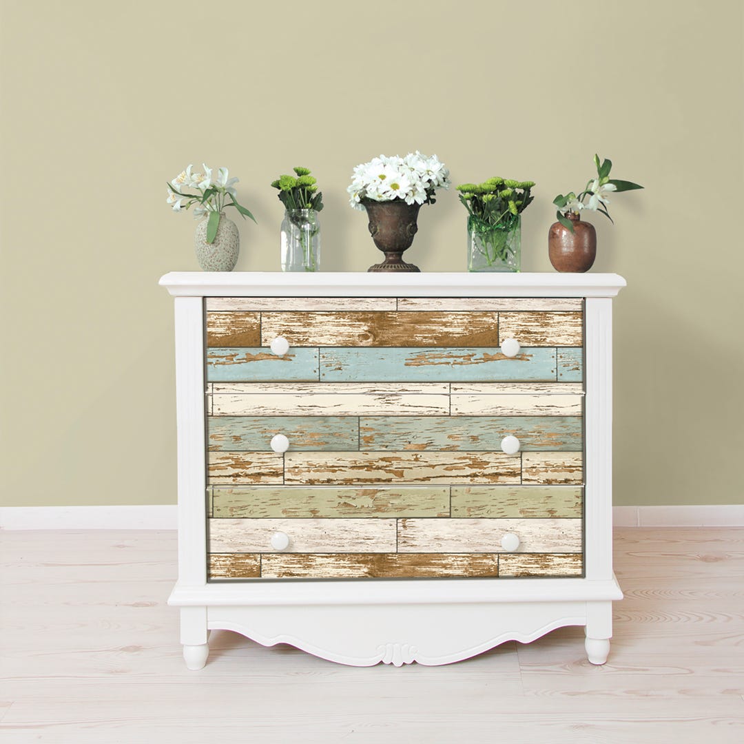 Wood Peel & Stick Wallpaper, OLD SALEM VINTAGE