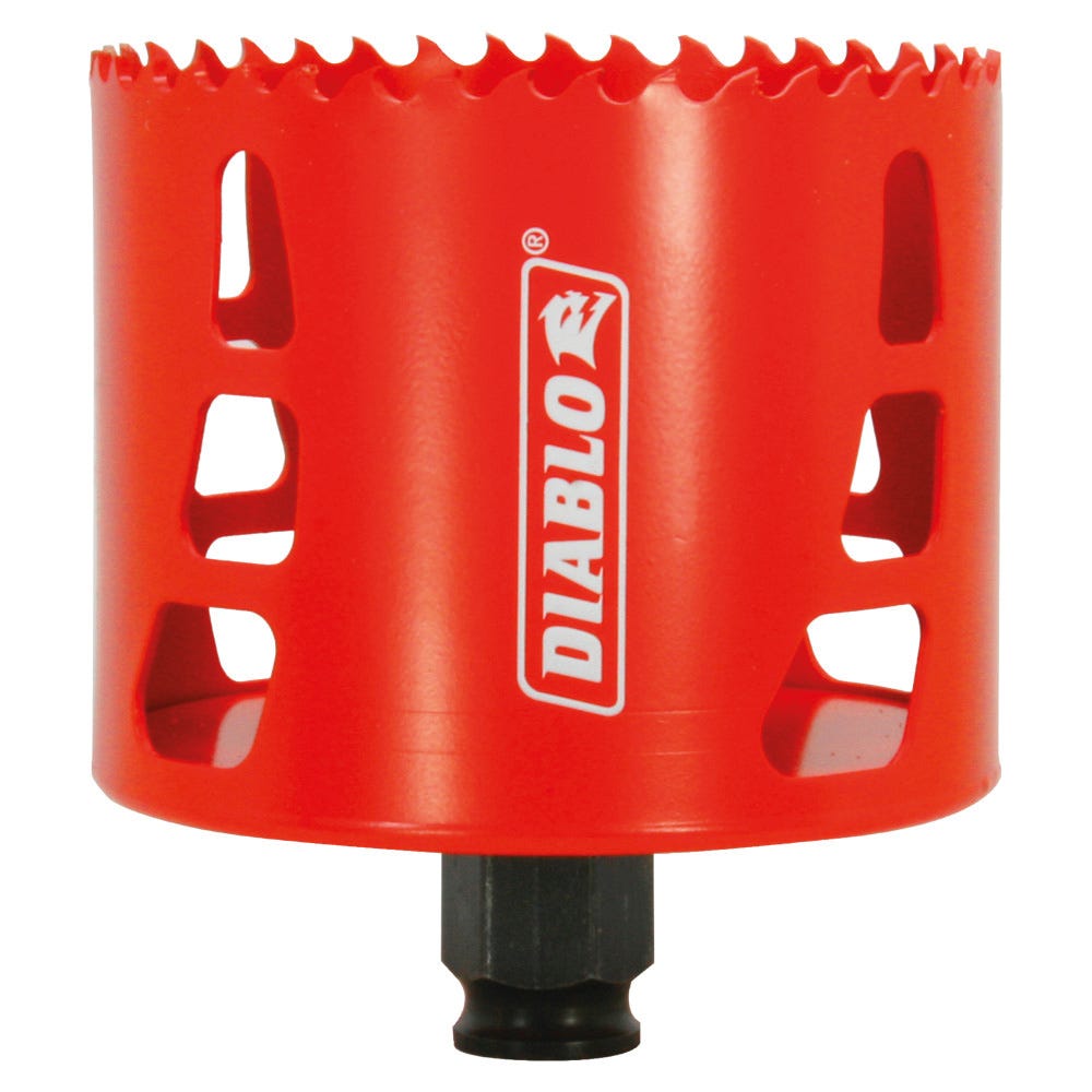 3 3/8-in. Bi-metal Hole Saw, Red