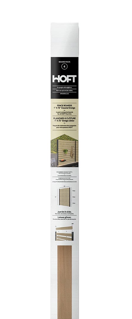 Composite Boards, Coastal Greige, 6 ft, 4/pack