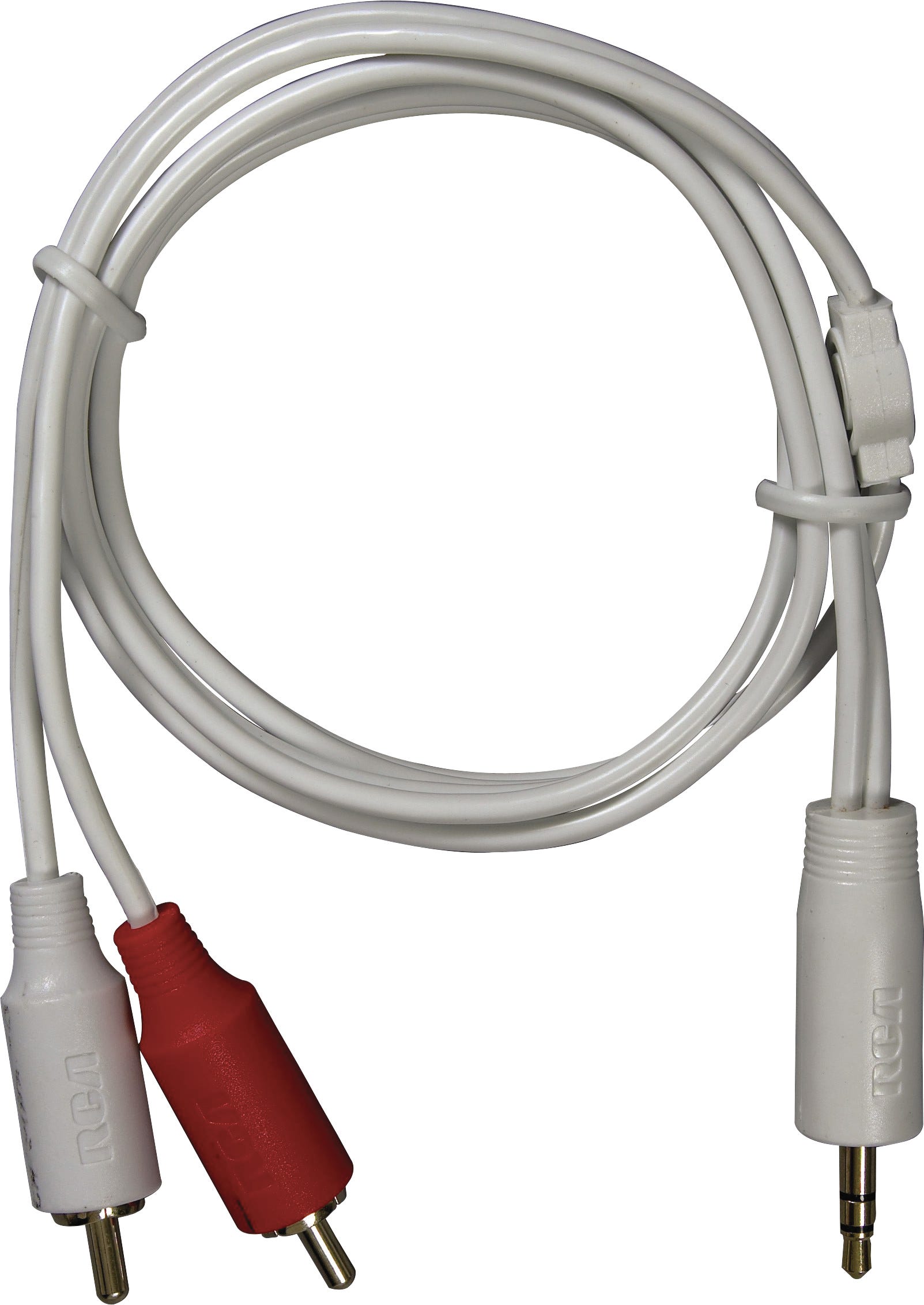 3.5mm Premium White -in.Y-in. to Rca Plugs, White