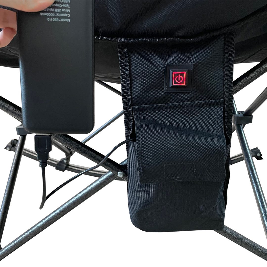 Heated Folding Rocking Chair