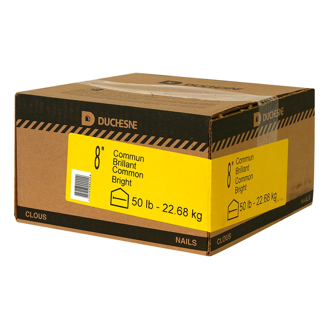 Bright Common Nails, 8 in., 50 Lbs/Box