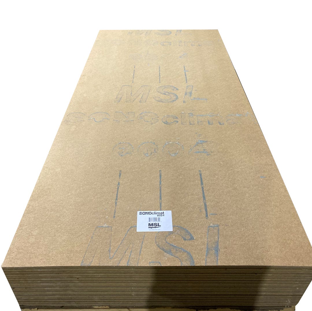 SONOclimat ECO4 Insulated Panel, 4 ft. x 9 ft. x 1-1/2 in.