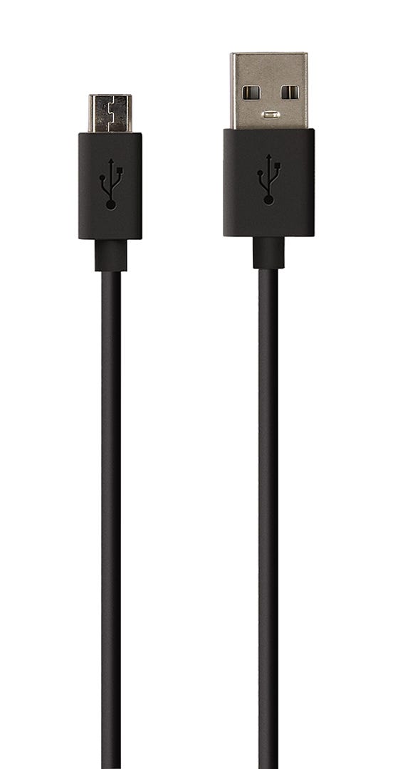 3-ft. Usb to Micro Usb, Black