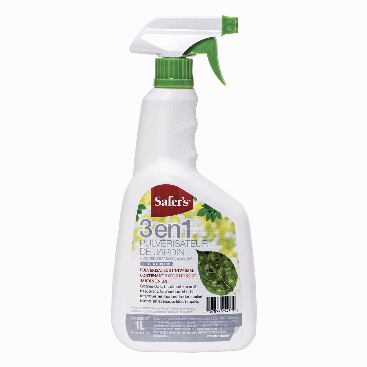 3-In-1 Garden Sprayer, Fungicide/ insecticide/ Acaricide, 1 L